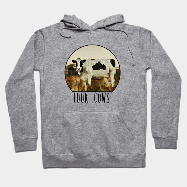 Look Cows Hoodie by karutees